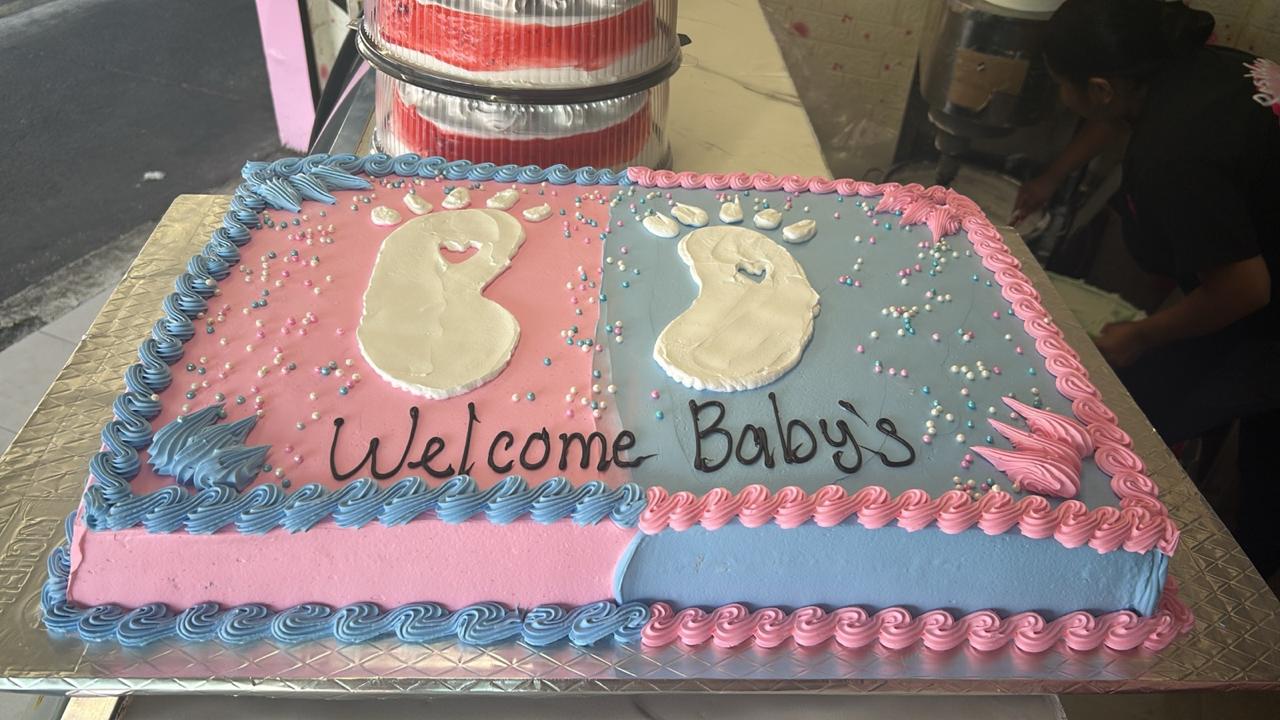 Pastel gender reveal