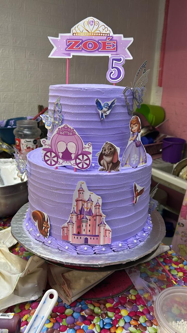 Pastel Sofía la Primera Zoé